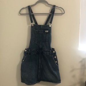 Denim Overall Dress
